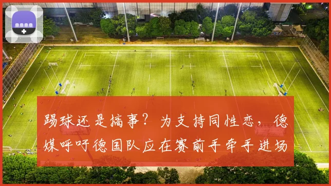 踢球还是搞事？为支持同性恋，德媒呼吁德国队应在赛前手牵手进场